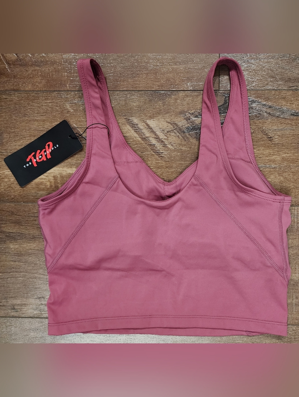 NWT "TGP" The Gym People Longline Sports Bra, Size Small - Picture 2 of 7